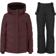 Whistler Cheno Skidset, dam, fudge/sort