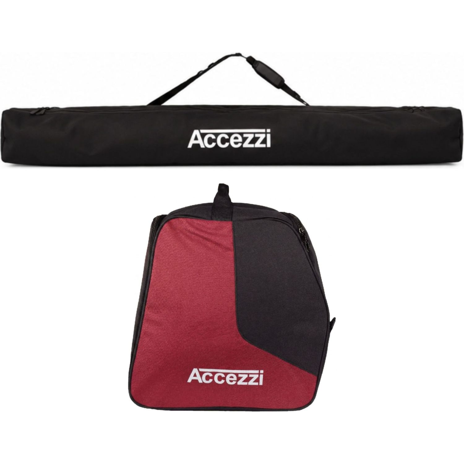 Accezzi Wagrain Sarja, sort/sort/rød
