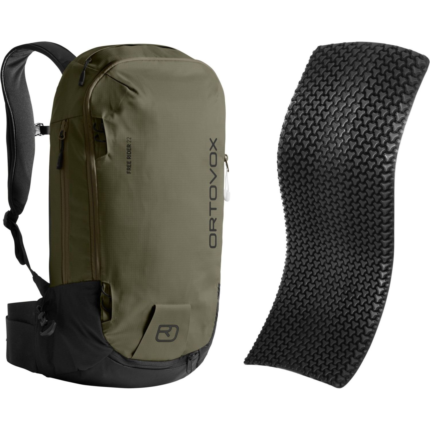 Ortovox Free Rider 22 Sæt, dark wild herbs
