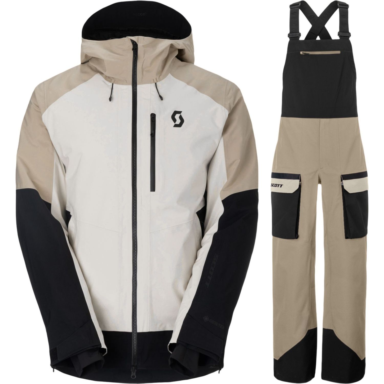 Scott Ultimate GTX Skisæt, herre, beige/sort