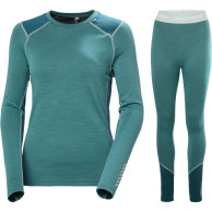 Helly Hansen Lifa Merino Midweight Sæt, dame, grøn