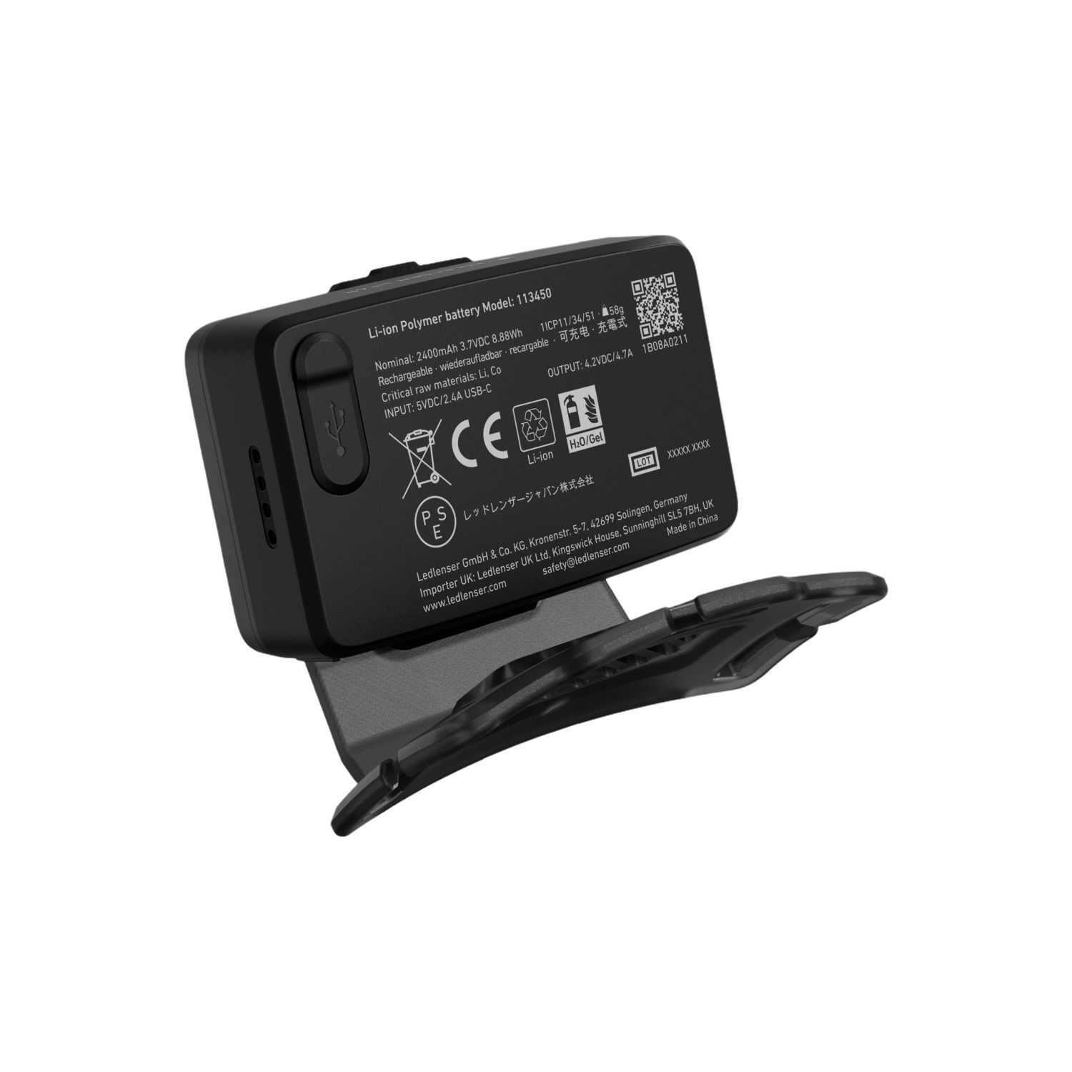 Ledlenser HF7R, lanterna de cabeça, preto