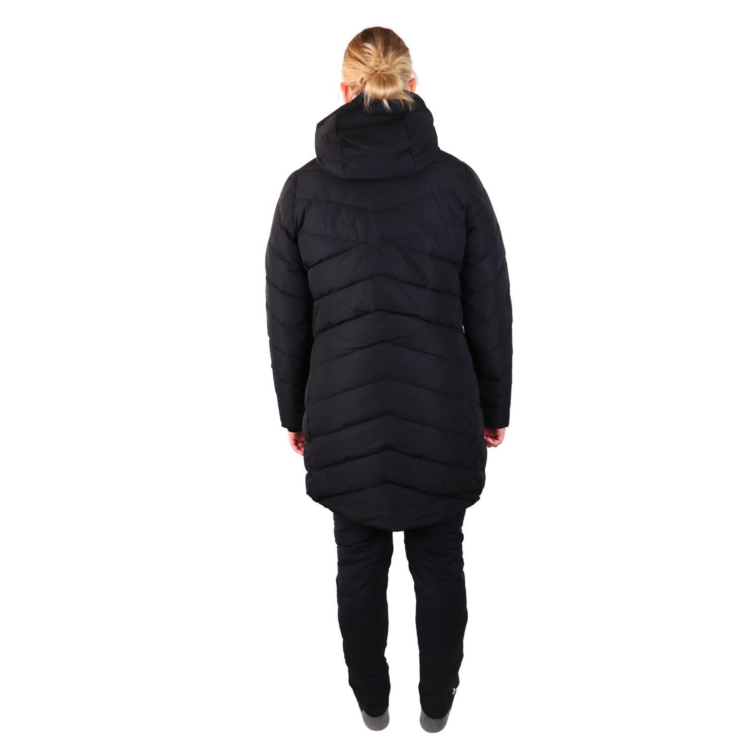 2117 of Sweden Anneberg, abrigo de invierno para mujer, negro