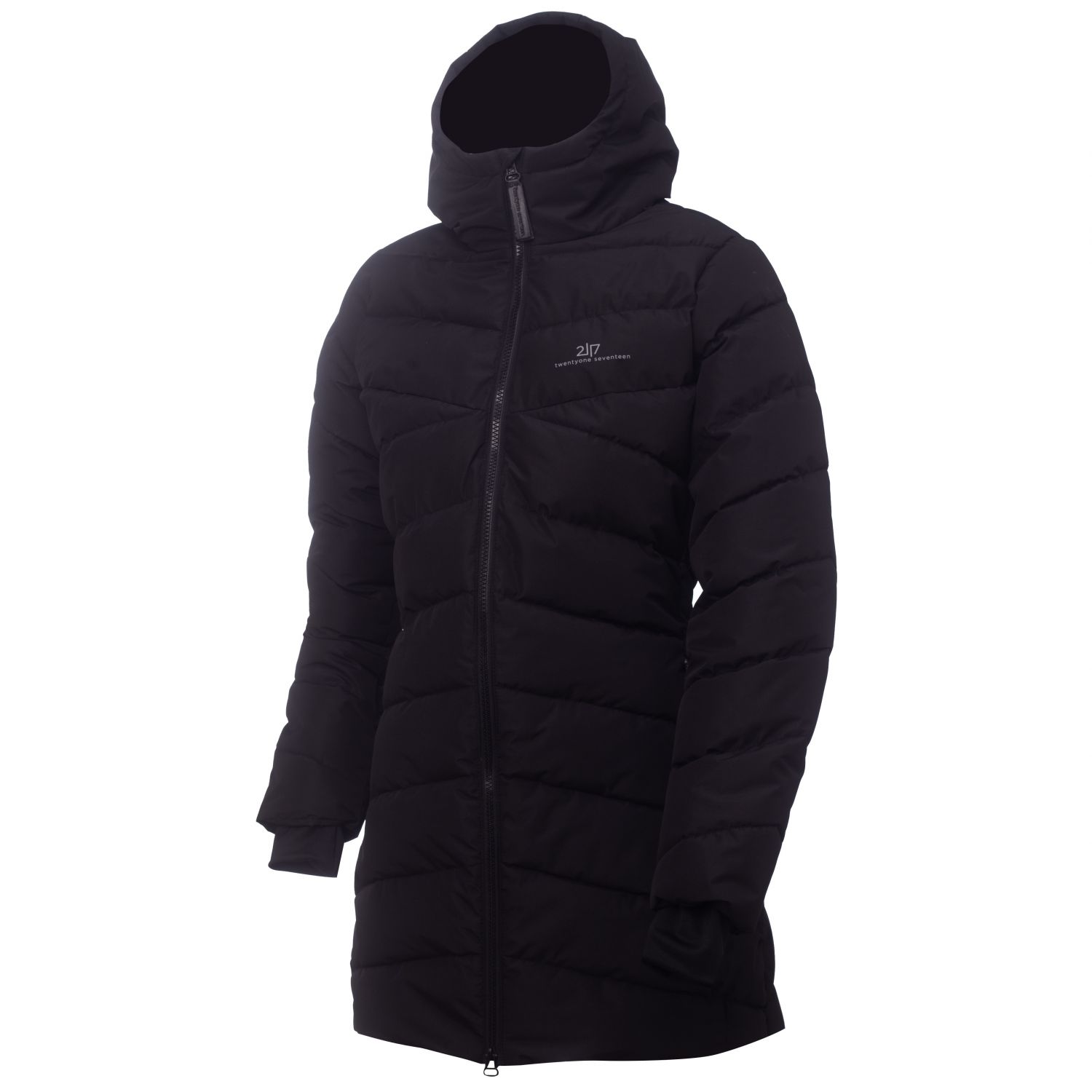 2117 of Sweden Anneberg, cappotto invernale da donna, nero