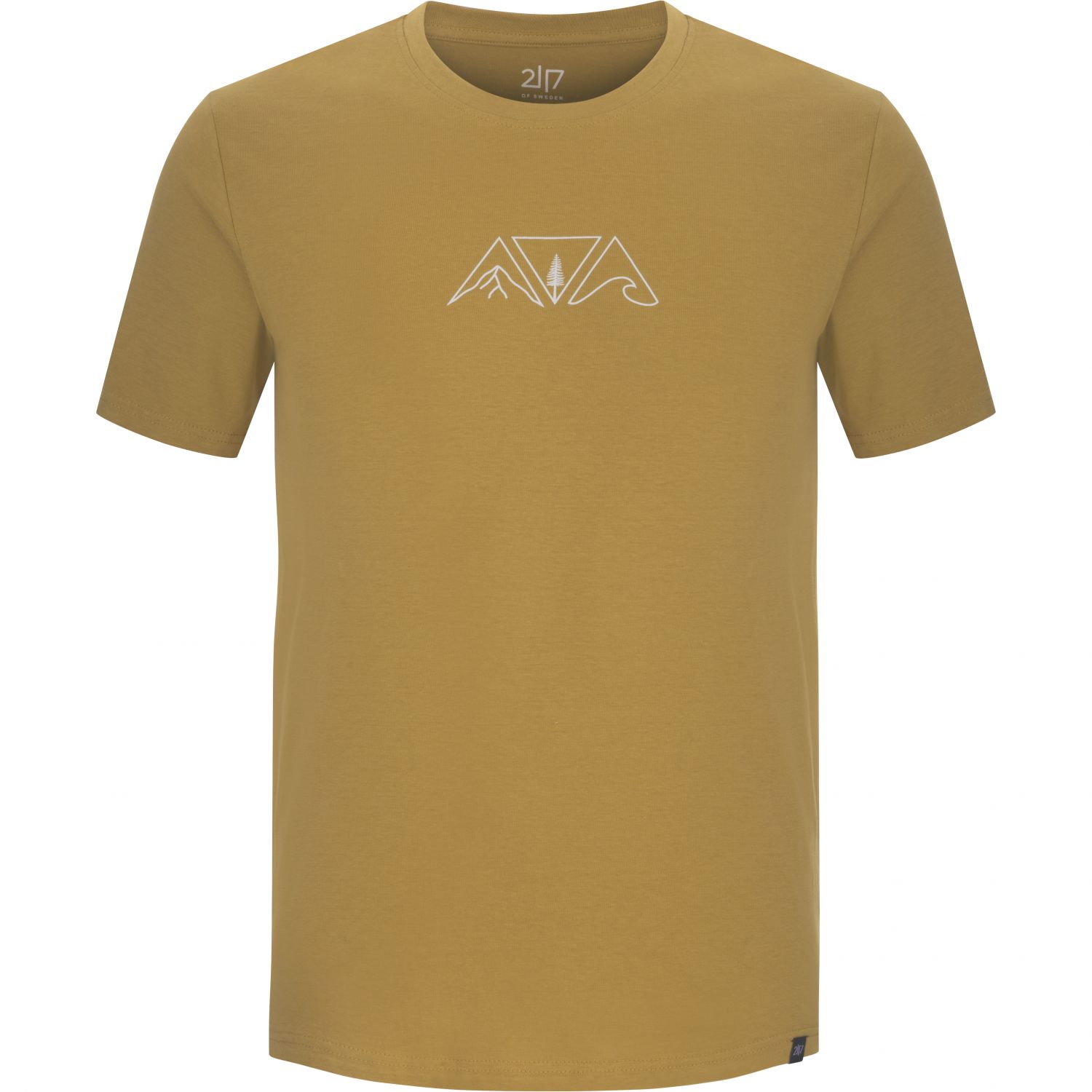 2117 of Sweden Apelviken, camiseta, hombre, marrón