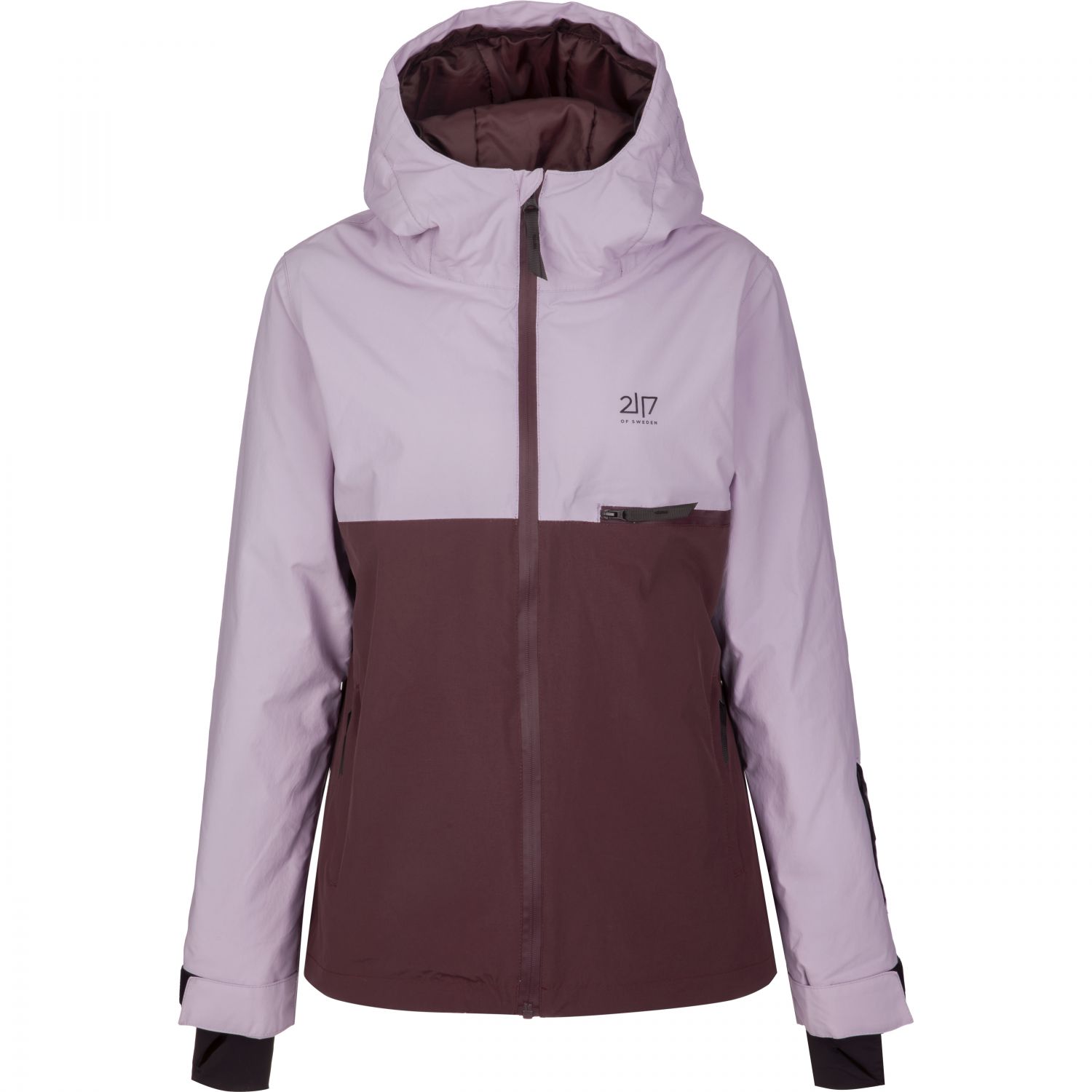 2117 of Sweden Avan, chaqueta de esquí, mujer, morada