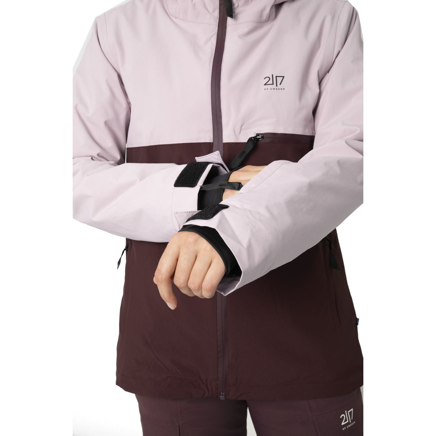 2117 of Sweden Avan, chaqueta de esquí, mujer, morada