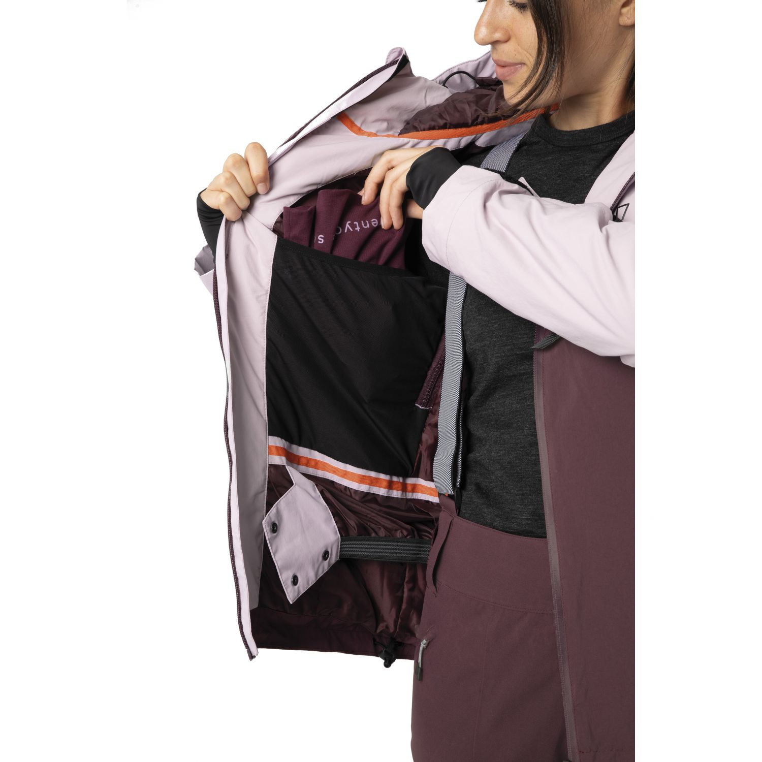 2117 of Sweden Avan, chaqueta de esquí, mujer, morada