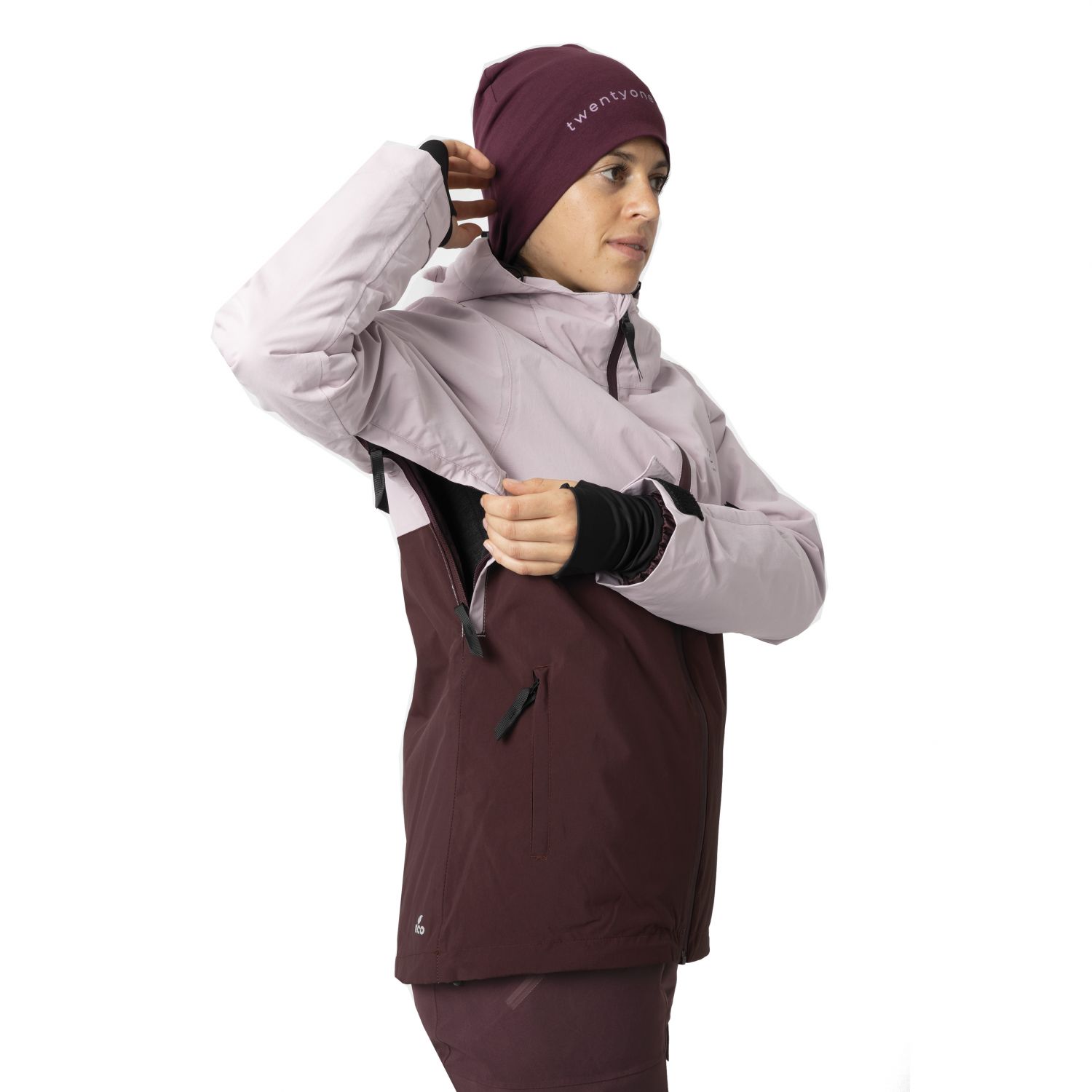 2117 of Sweden Avan, chaqueta de esquí, mujer, morada