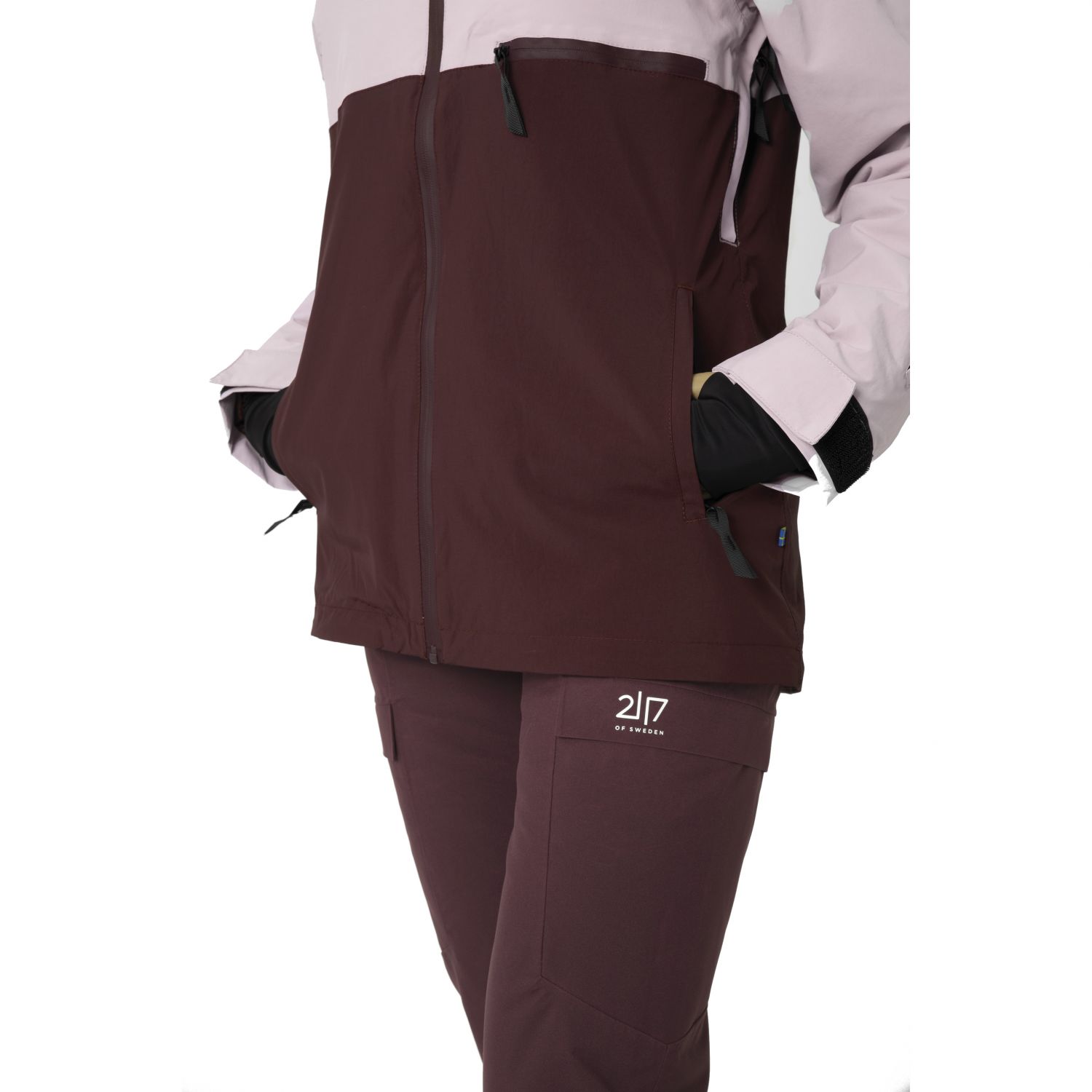 2117 of Sweden Avan, chaqueta de esquí, mujer, morada