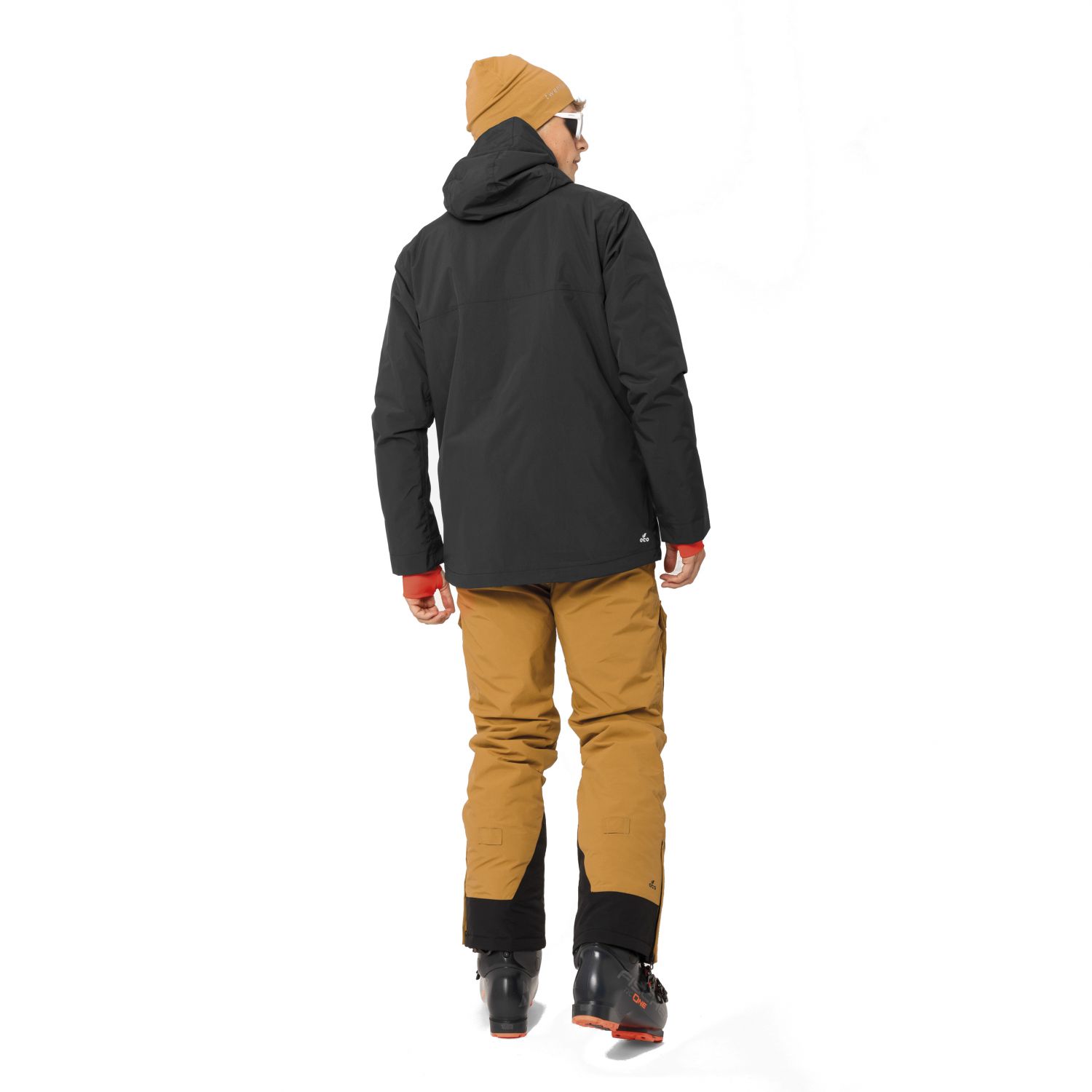 2117 of Sweden Chaqueta de esquí Avan, Hombre, Negro