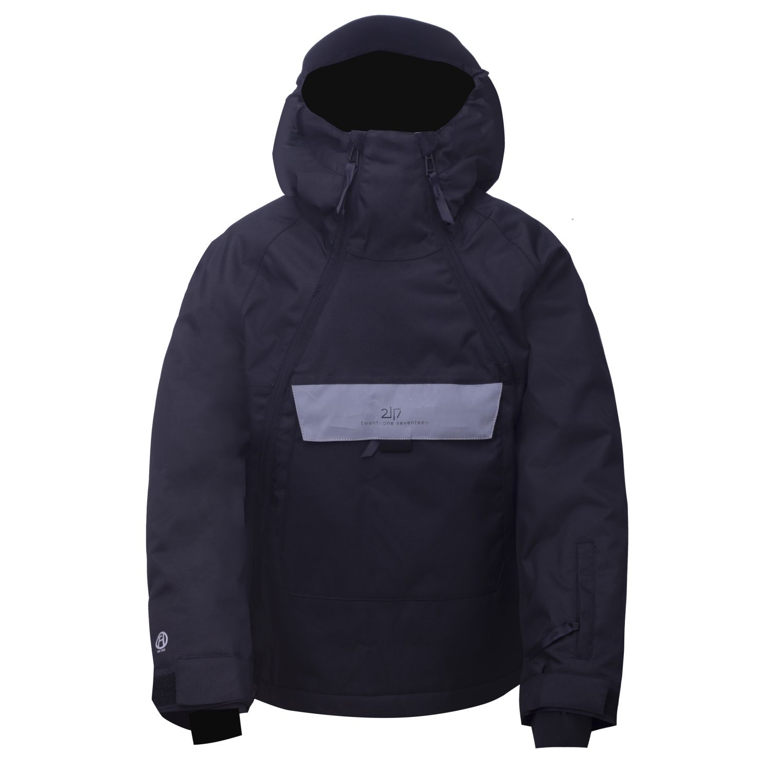2117 of Sweden Chaqueta de esquí Lillhelm, juvenil, negra