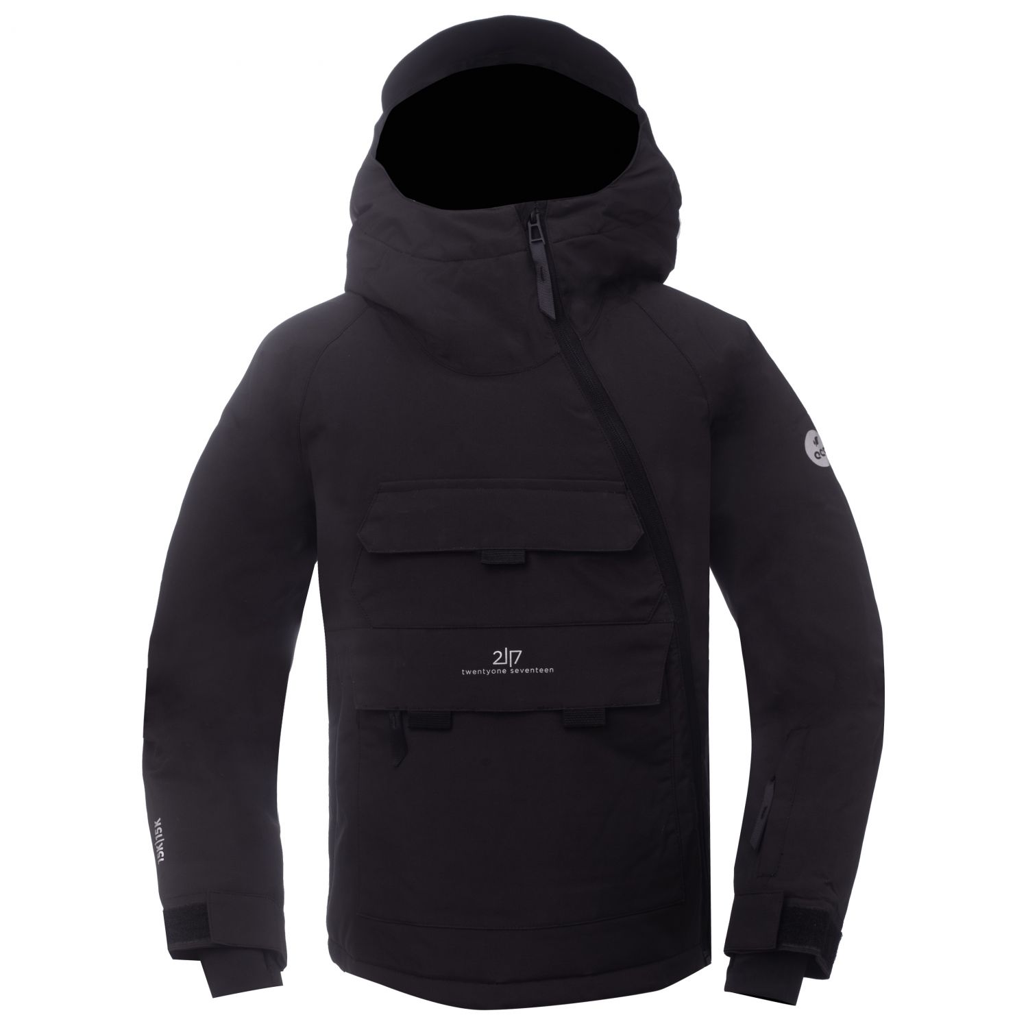 2117 of Sweden Chaqueta de esquí Tjade, juvenil, negra
