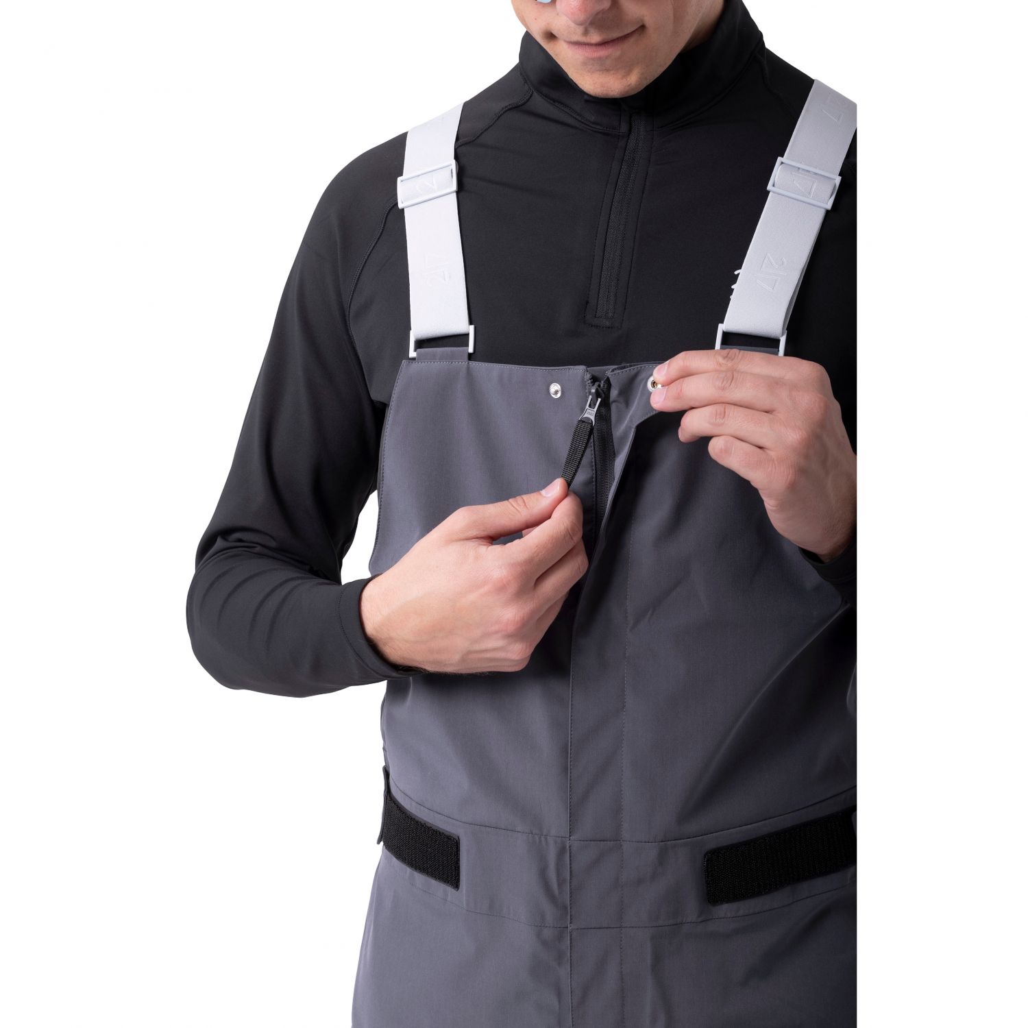 2117 of Sweden Dartsel 3l Bib, sí­nadrág, férfi, szürke