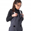 2117 of Sweden Dartsel 3l Bib, ski pants, women, grey