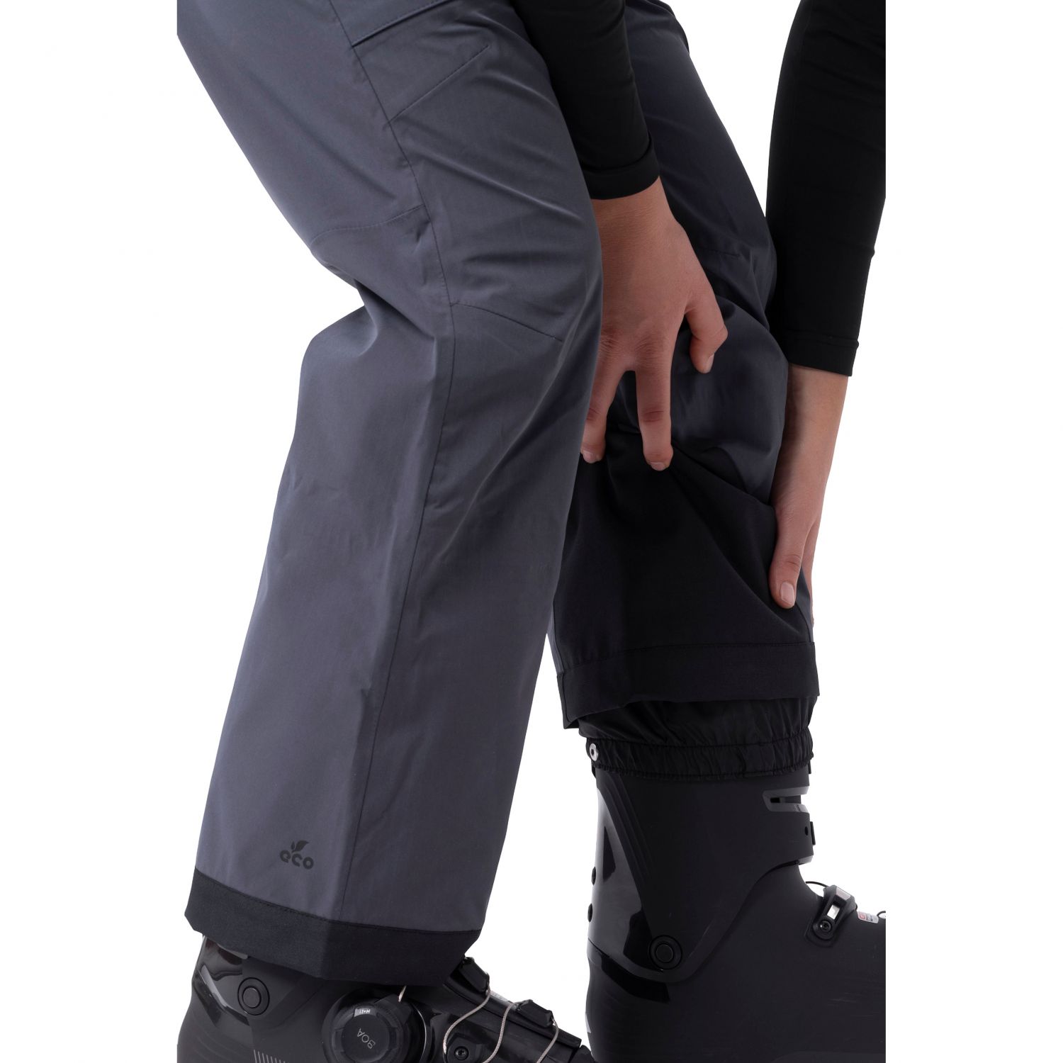 2117 of Sweden Dartsel 3l Bib, Skihose, Damen, grau