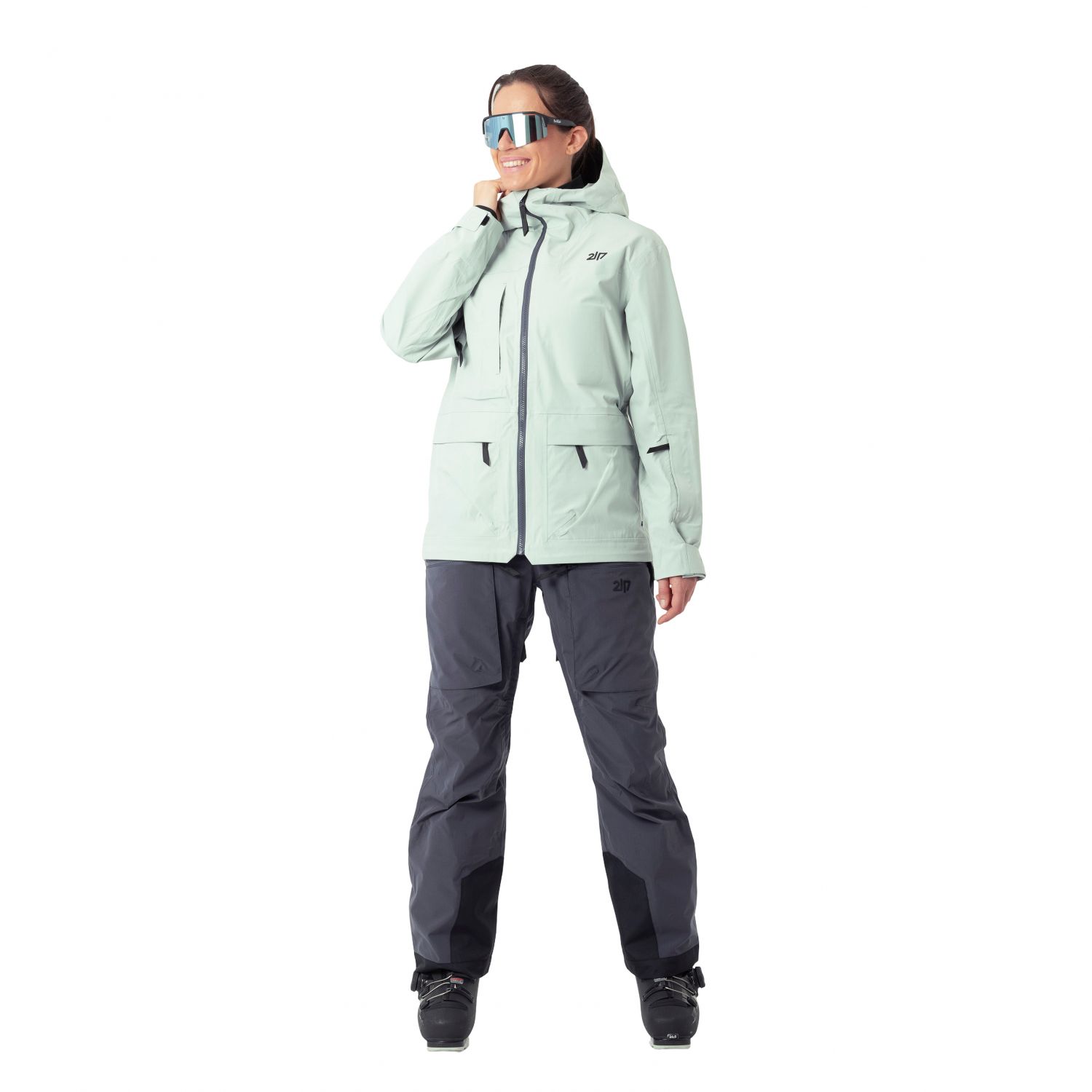 2117 of Sweden Dartsel 3l, jachetă de schi, pentru femei, verde