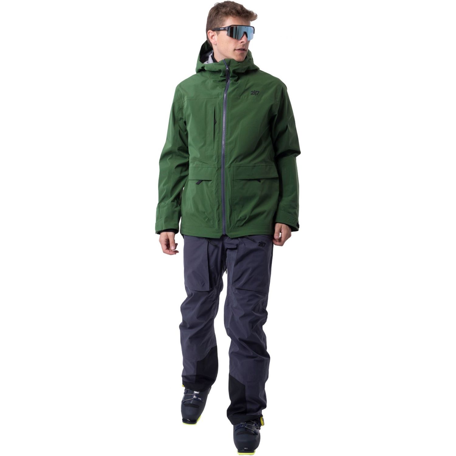 2117 of Sweden Dartsel, héjkabát, férfi, zöld