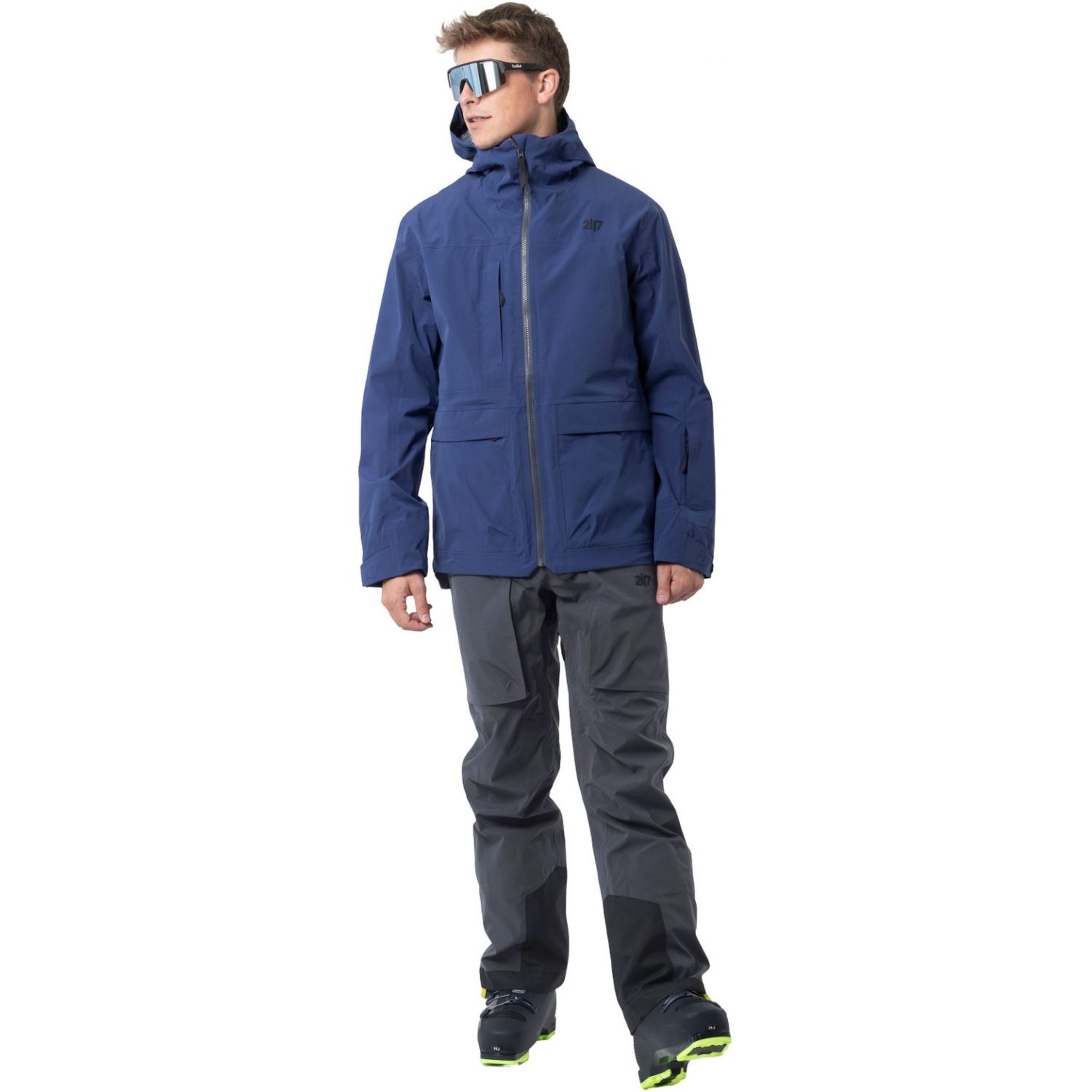 2117 of Sweden Dartsel, shelljack, heren, blauw