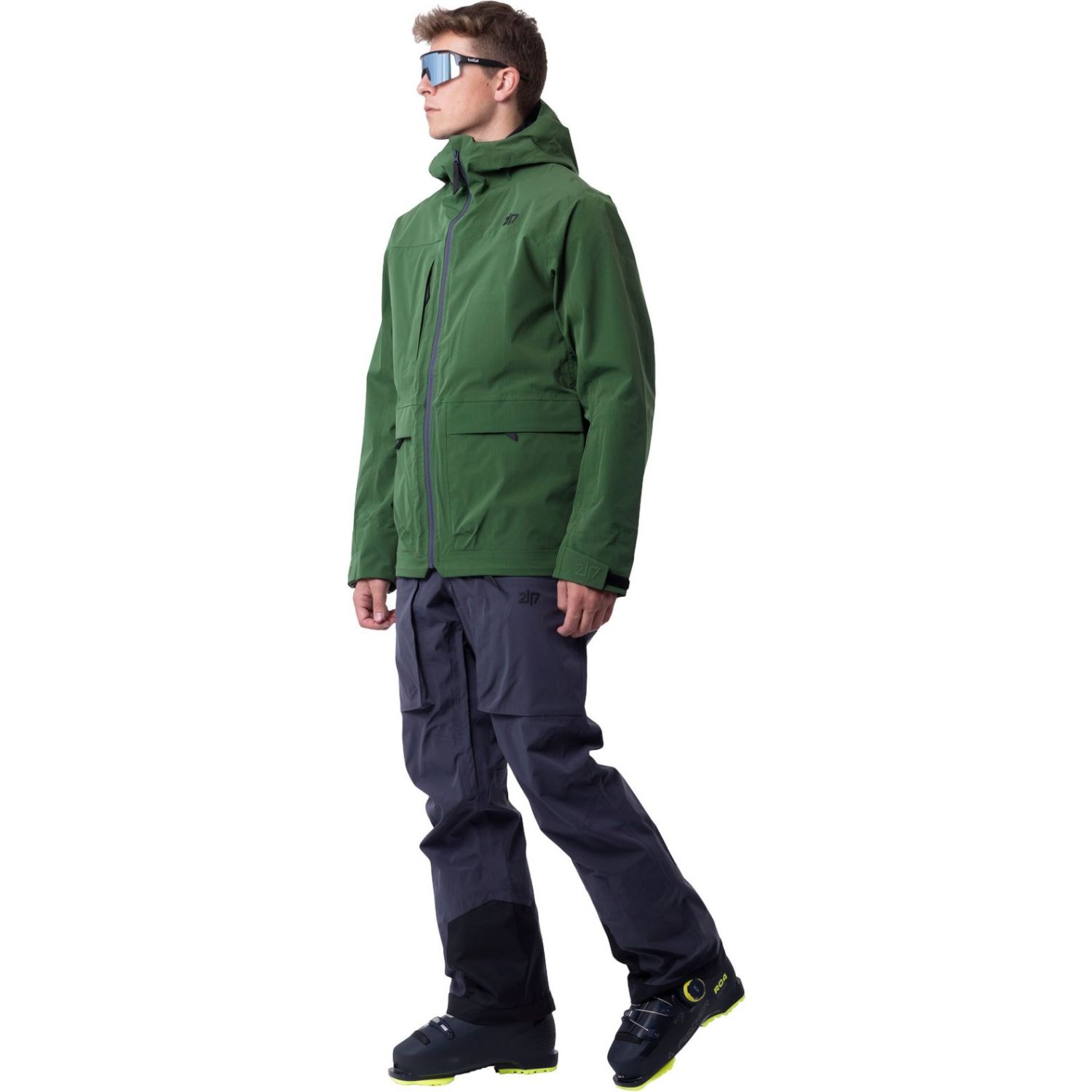 2117 of Sweden Dartsel, shelljack, heren, groen