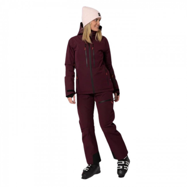 2117 of Sweden Ebbared, chaqueta de esquí, mujer, burdeos