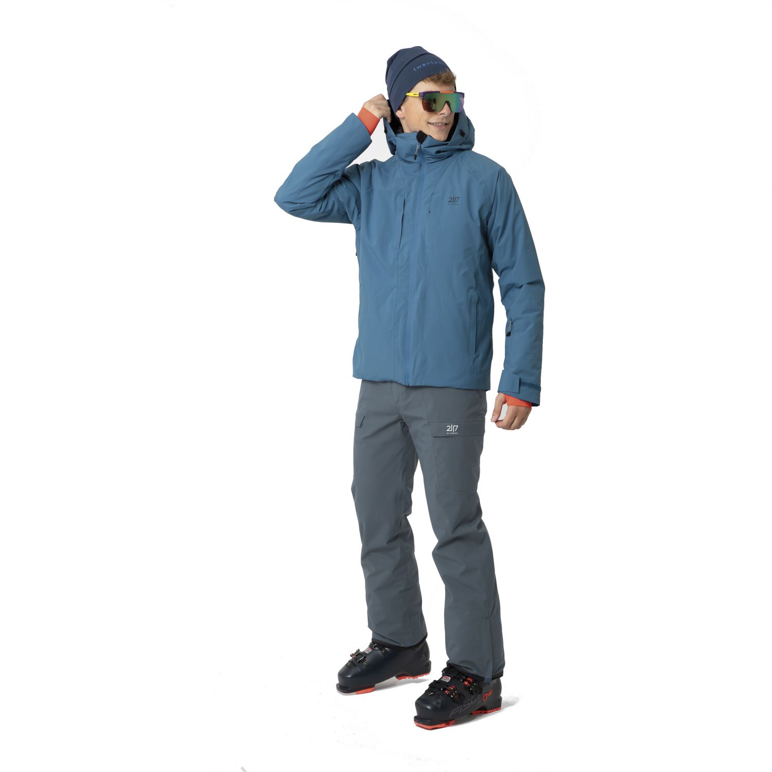 2117 of Sweden Edum, giacca da sci da uomo, blu
