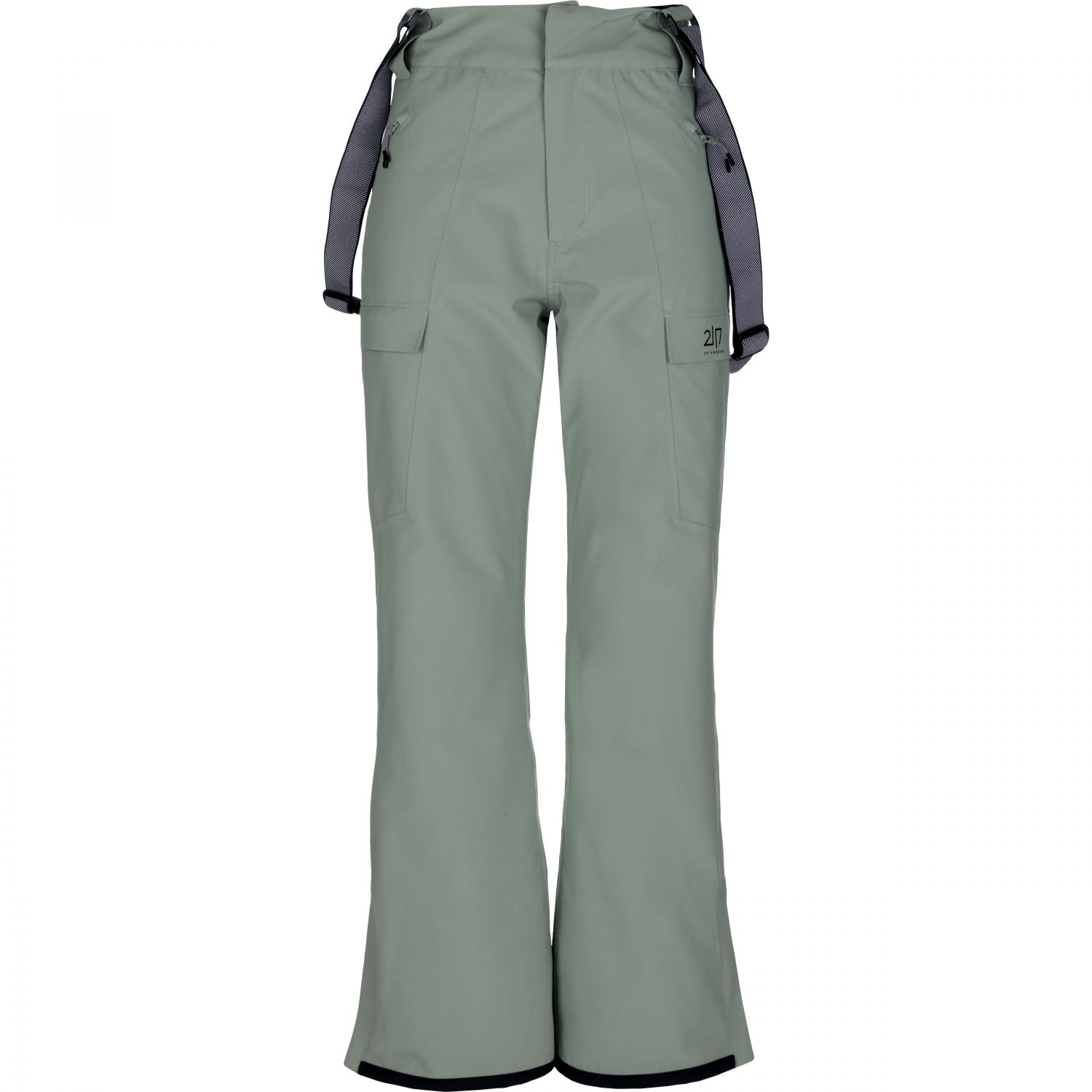 2117 of Sweden Edum, pantaloni da sci da donna, verde chiaro