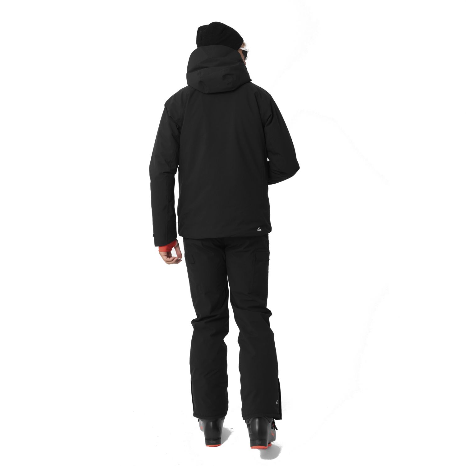 2117 of Sweden Edum, pantalons de ski, hommes, noir