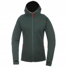 2117 of Sweden Gasska, Merinohoodie, Damen, grün