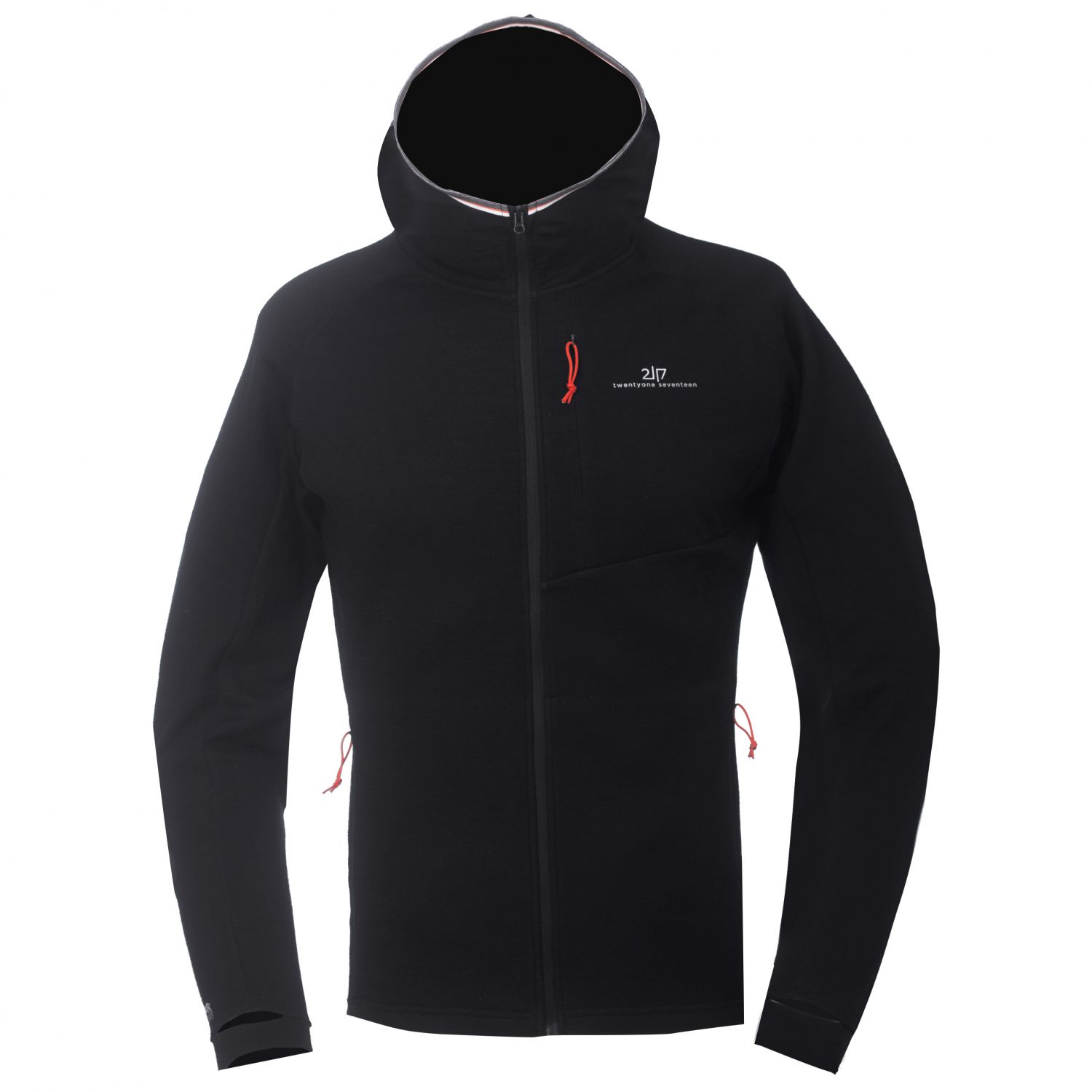 2117 of Sweden Gasska, sudadera con capucha, hombre, negra