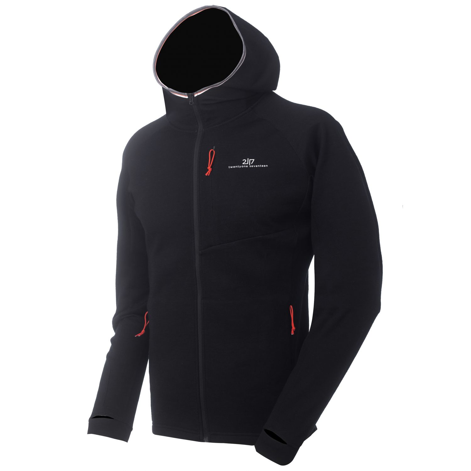 2117 of Sweden Gasska, sudadera con capucha, hombre, negra