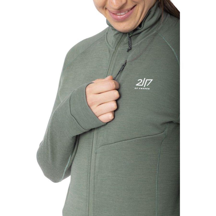 2117 of Sweden Gasska, tussenlaag, dames, groen