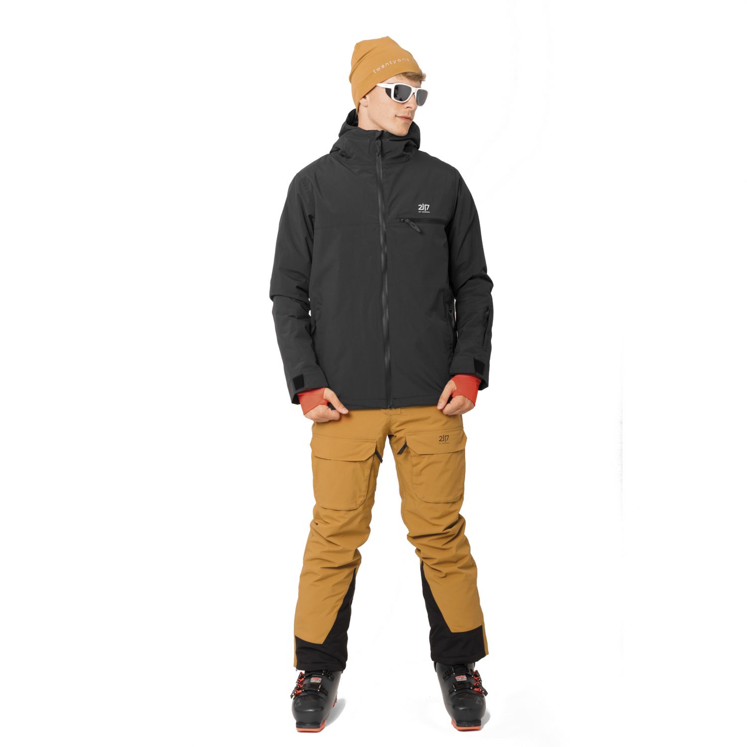 2117 of Sweden Giacca da sci Avan, uomo, nero