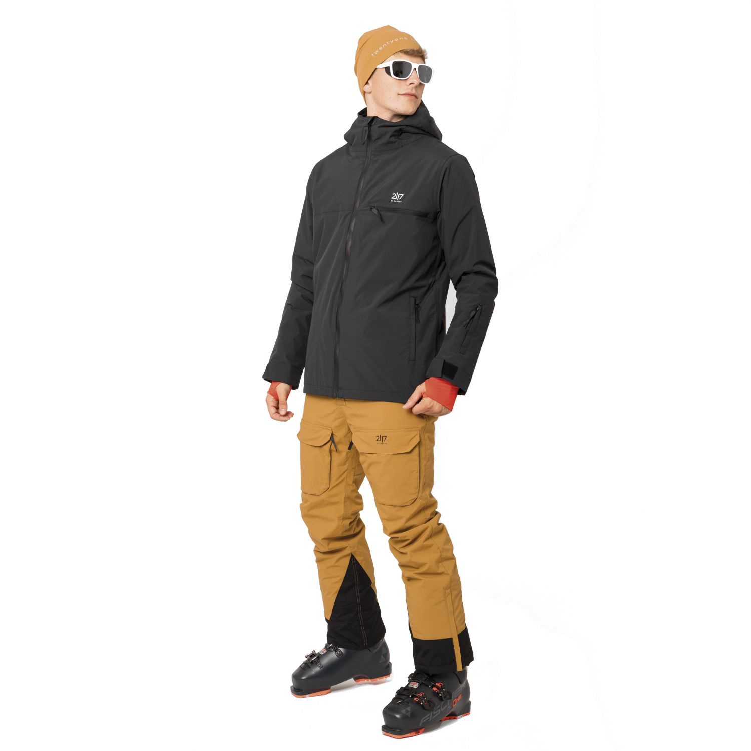 2117 of Sweden Giacca da sci Avan, uomo, nero