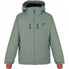 2117 of Sweden Giacca da sci Lauker, junior, verde chiaro