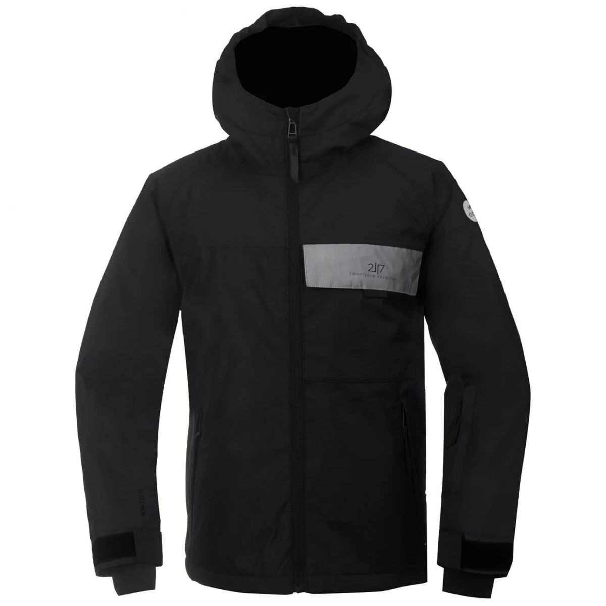 2117 of Sweden Giacca da sci Lillhem, junior, nero