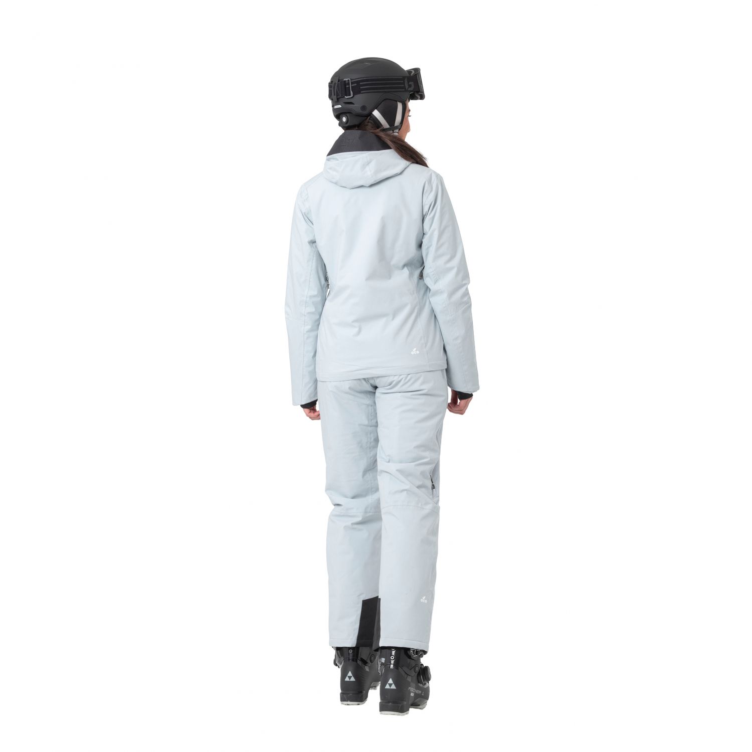 2117 of Sweden Grubban, jaqueta de esqui, feminina, azul claro