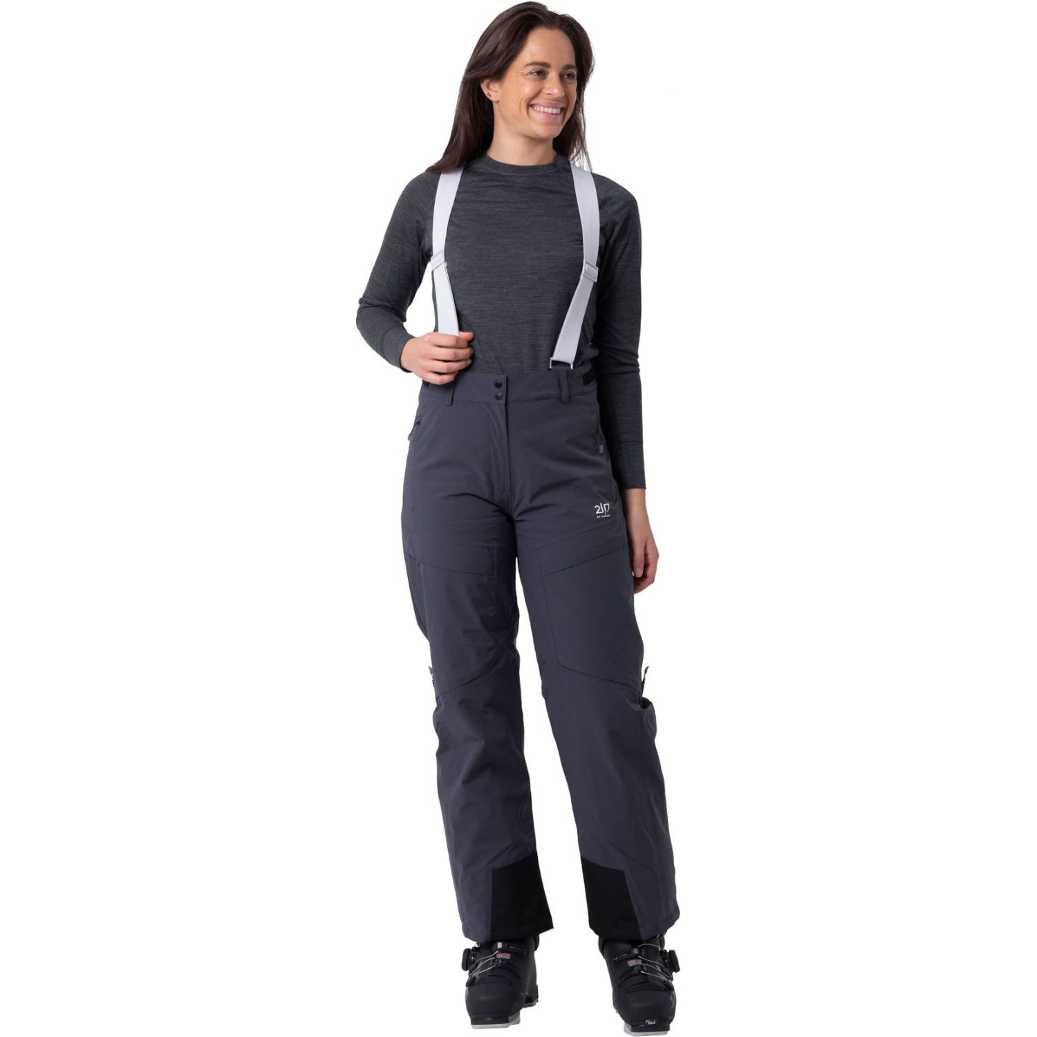 2117 of Sweden Grubban, pantalon de ski, femme, gris
