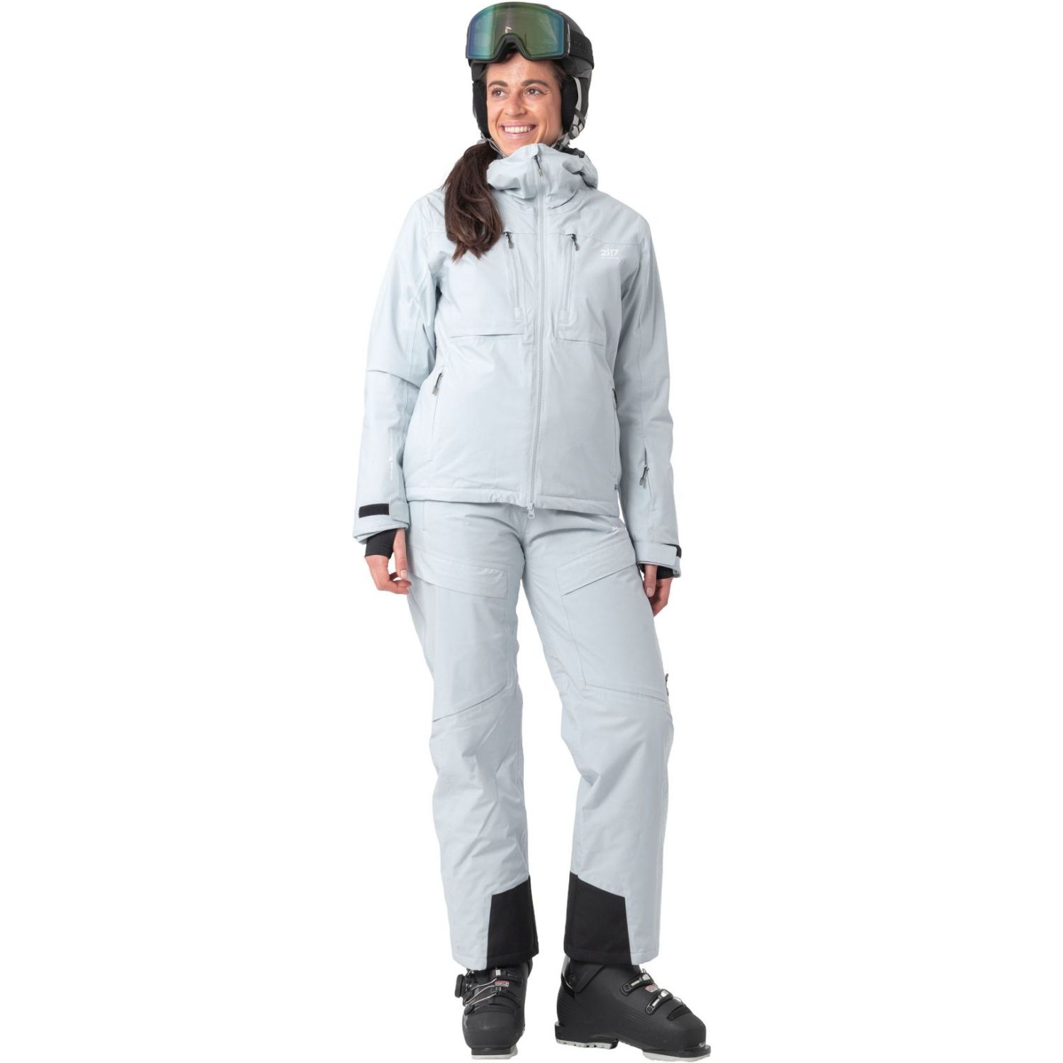 2117 of Sweden Grubban, ski jacket, women, light blue