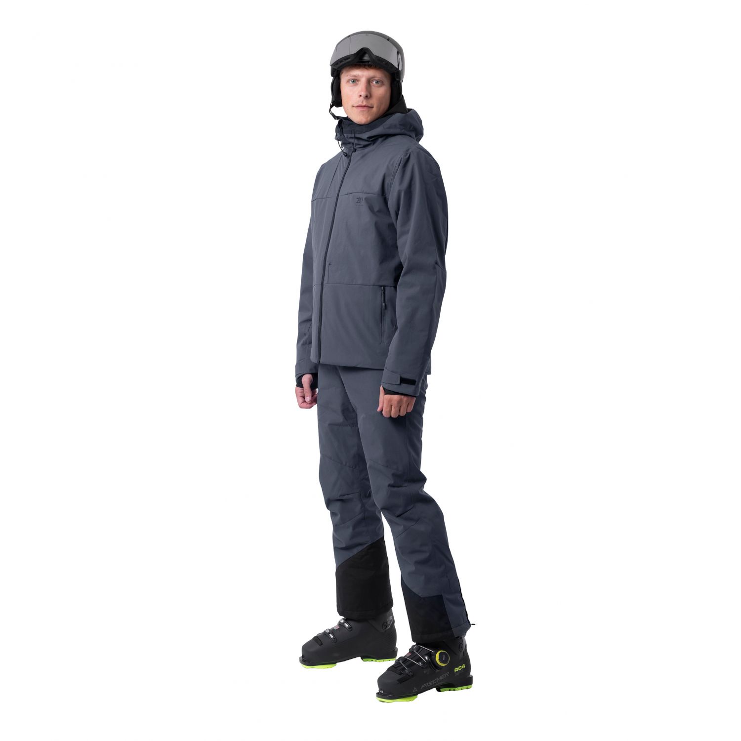 2117 of Sweden Humla, giacca da sci, uomo, grigio