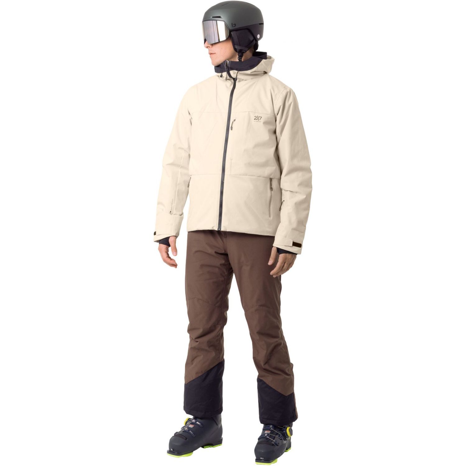 2117 of Sweden Humla, Skidjacka, Herr, Beige
