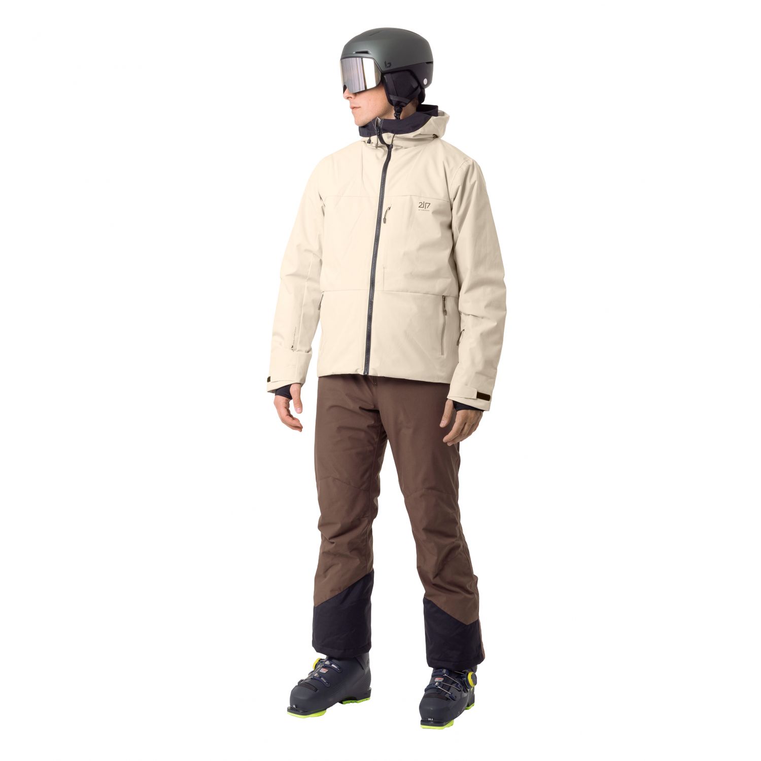 2117 of Sweden Humla, skijakke, herre, beige