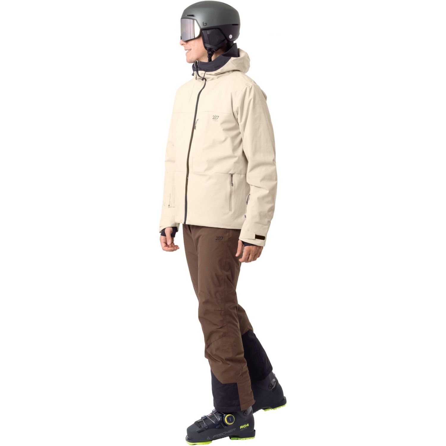 2117 of Sweden Humla, skijakke, herre, beige