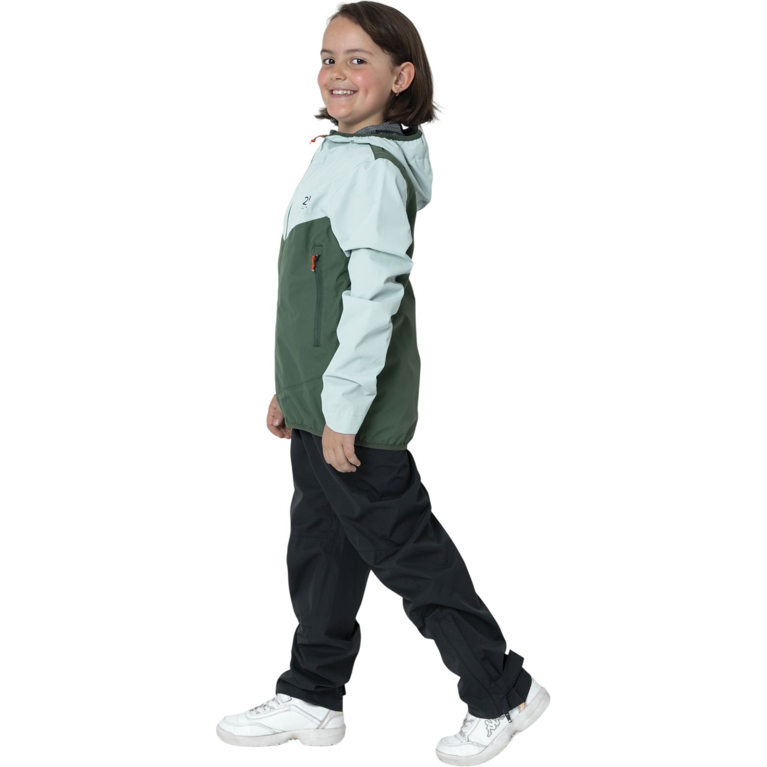 2117 of Sweden Jacks 2,5l, bunda do dažďa, junior, zelená