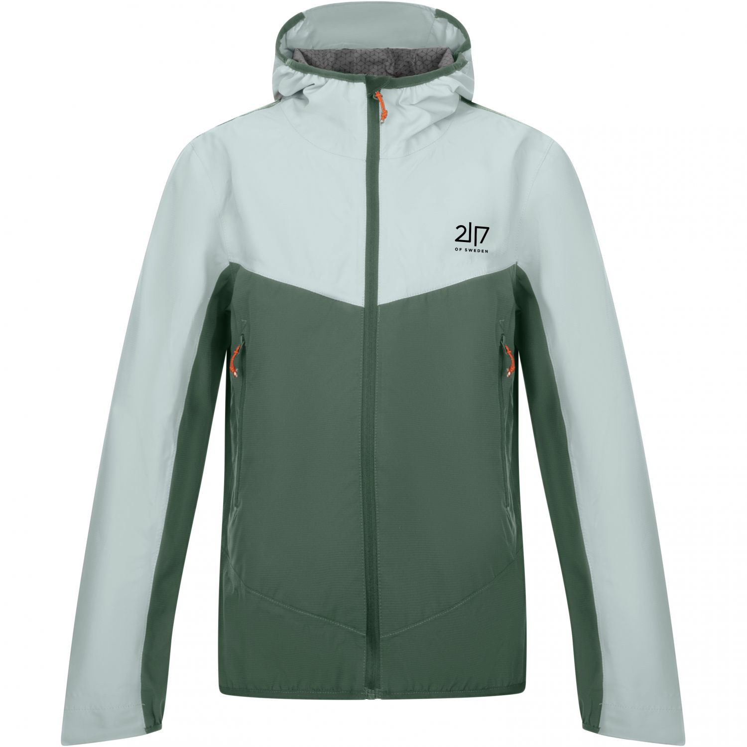 2117 of Sweden Jacks 2.5l, chaqueta impermeable, junior, verde