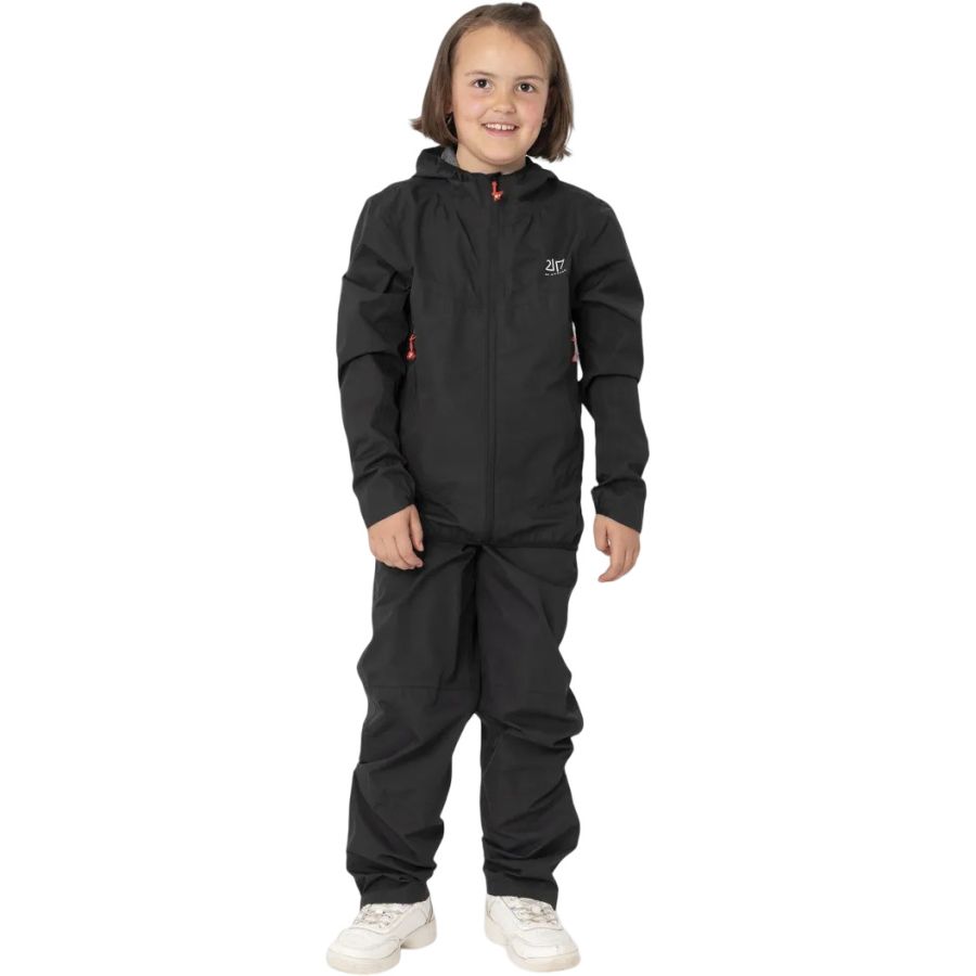 2117 of Sweden Jacks 2.5l, Regnbukser, Junior, Black