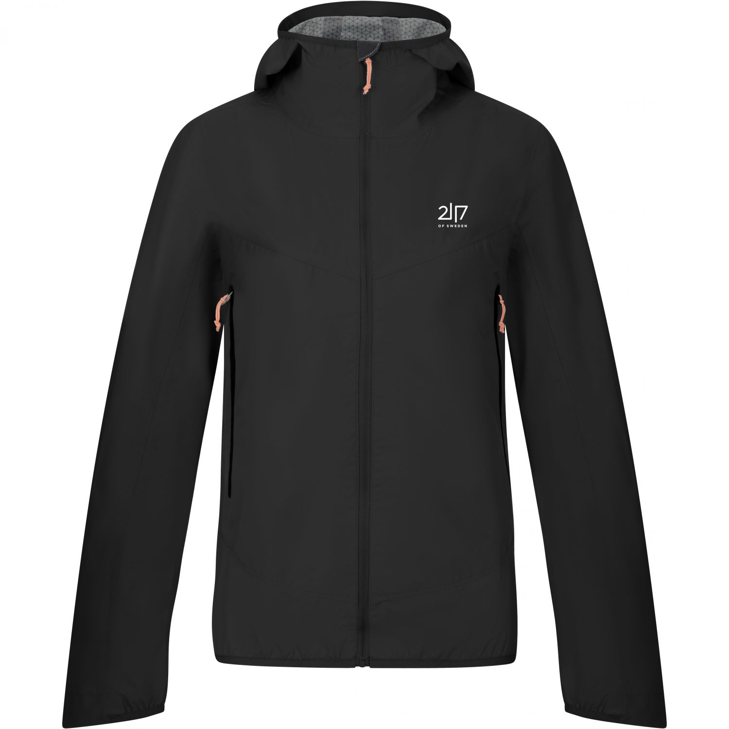 2117 of Sweden Jacks 2.5l, veste imperméable, femme, noir