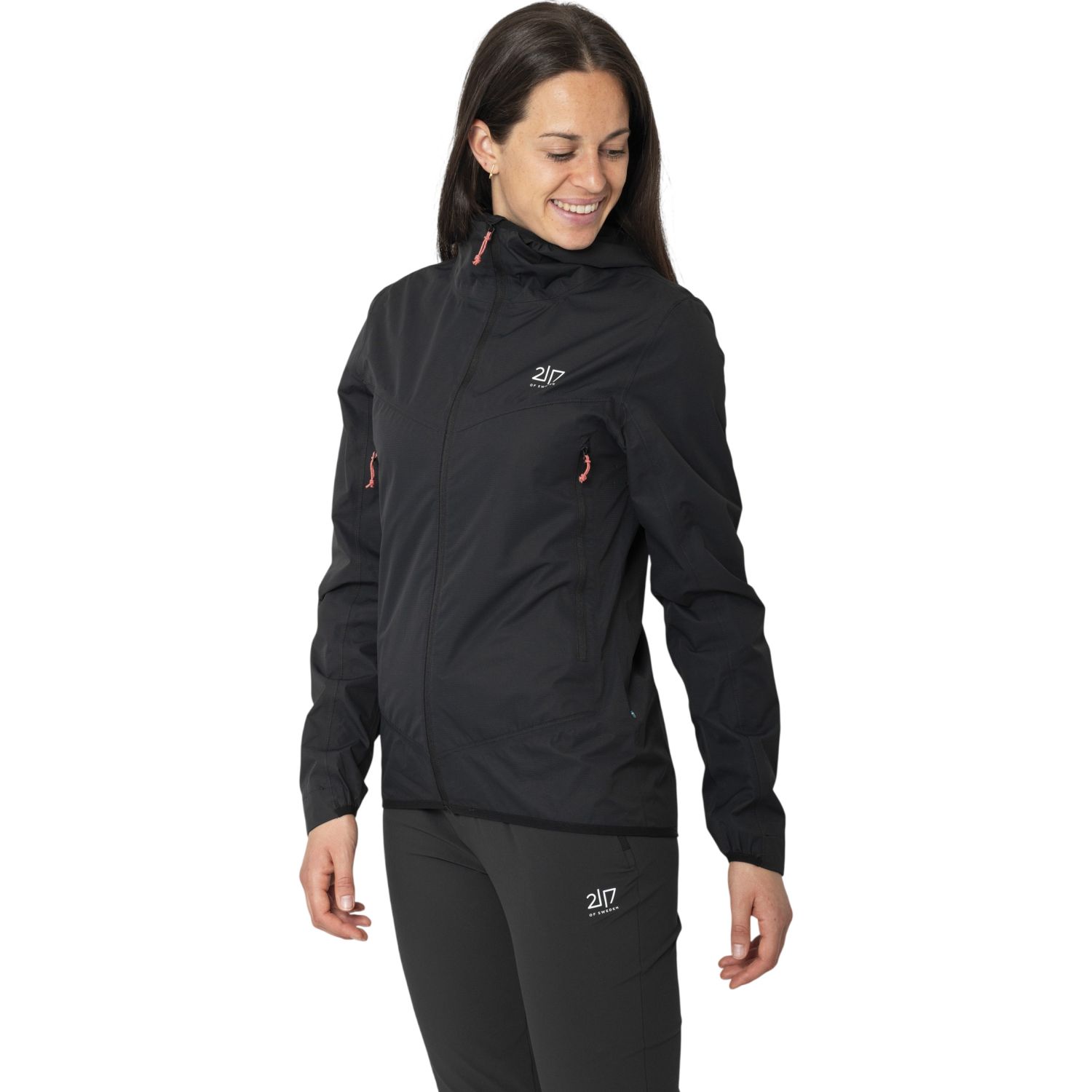 2117 of Sweden Jacks 2.5l, veste imperméable, femme, noir