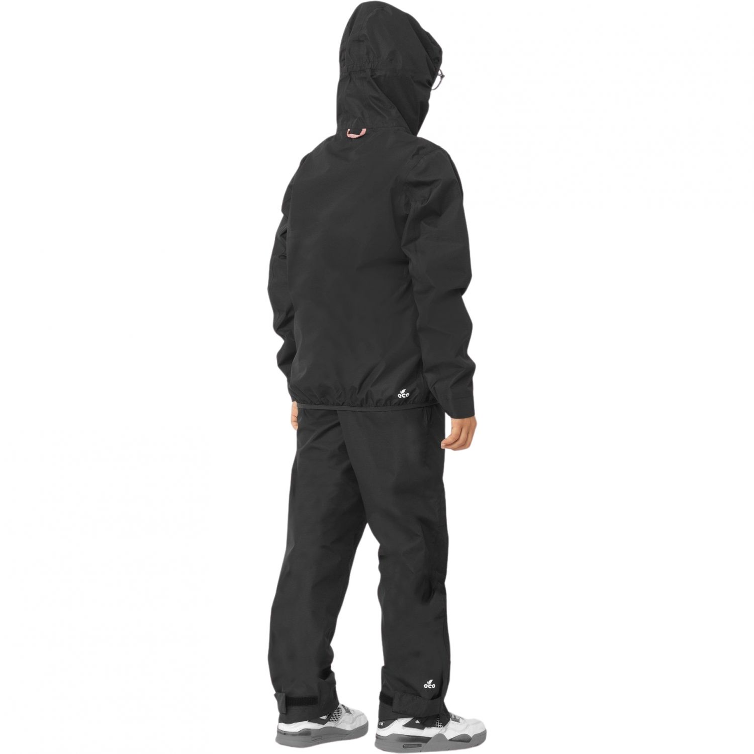 2117 of Sweden Jacks, bunda do dažďa, junior, čierna