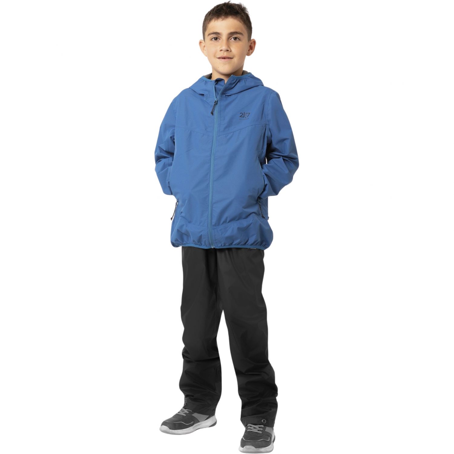 2117 of Sweden Jacks, bunda do dažďa, junior, modrá